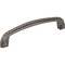 Jeffrey Alexander 128 mm Center-to-Center Brushed Black Nickel Rope Rhodes Cabinet Pull Z261-128BNB - alternate 1